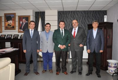 Göç İdaresi Müdürü Hüseyin San’dan Başkan Bakıcı’ya İade-i Ziyaret