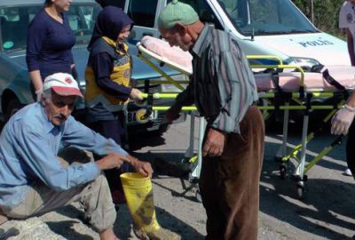 ‘Üzerim çamurdu, pislenmesin diye…’