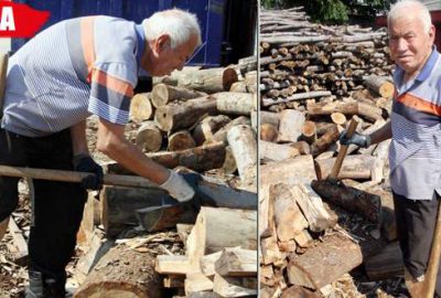 78 yaşında, tek bacağı yok ve…