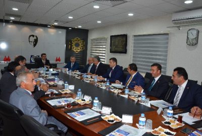 Vali Düzgün, Siyasi Parti İl Başkanları İle Bir Araya Geldi