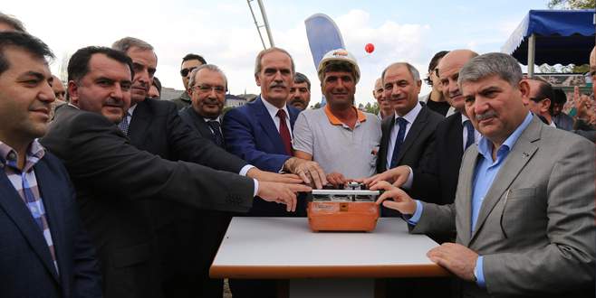 Değirmenönü-Karapınar köprüsünün temeli atıldı