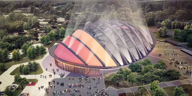 Bursa’nın yeni açık hava tiyatrosuna özel ödül