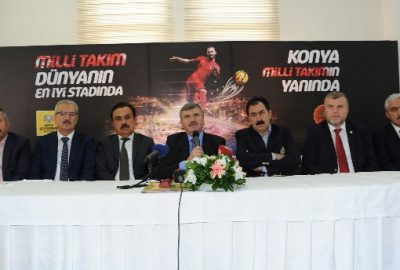 Konya Milli Takımın Yanında