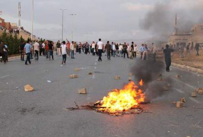 Barzani’ye protesto