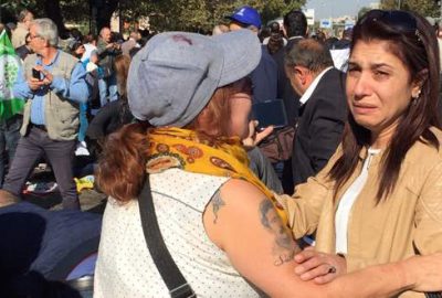 Patlamadan ilk fotoğraflar