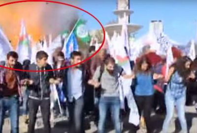 Ankara’daki patlama anı