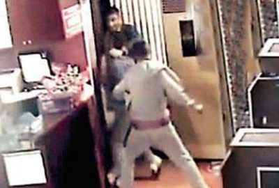 İnternet kafede satırlı dehşet