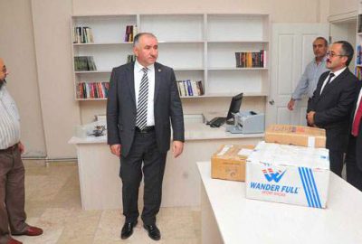 Beş mahalleye kütüphane