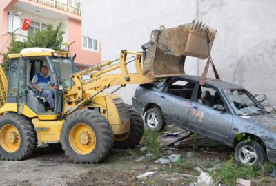 Hurda araç temizliği