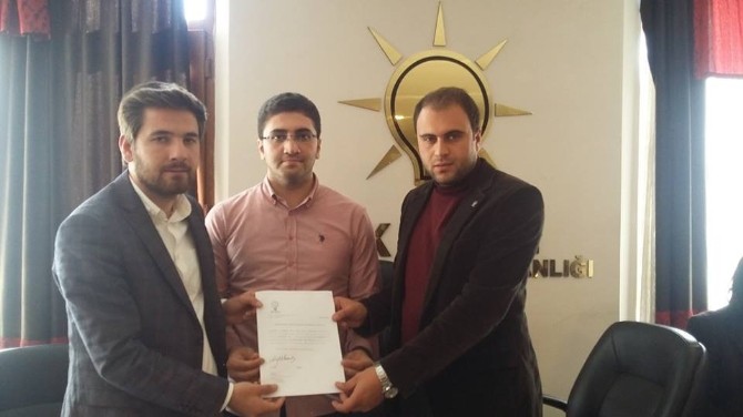 AK Parti Yakutiye İlçe Gençlik Kolları Başkanlığına Ömer Katar Atandı