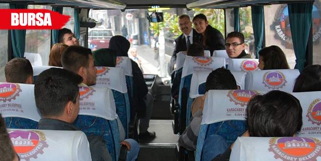 Karacabey’den Bursa’ya ücretsiz ulaşım
