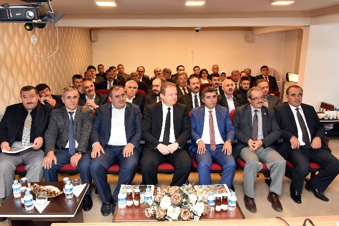 Gümüşhane’de 2015 Yılı Tarımsal Faaliyetler Değerlendirildi