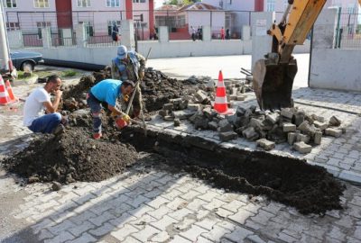 Yağmurlama Çalışmaları Sürüyor