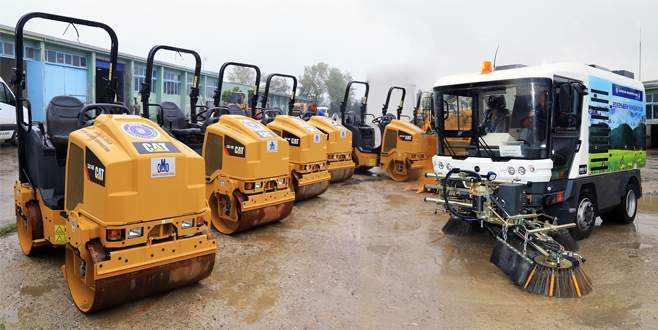 Büyükşehir’in araç filosu güçlendi