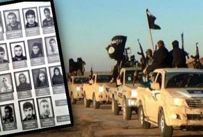 IŞİD’in 21 bombacısı her yerde aranıyor