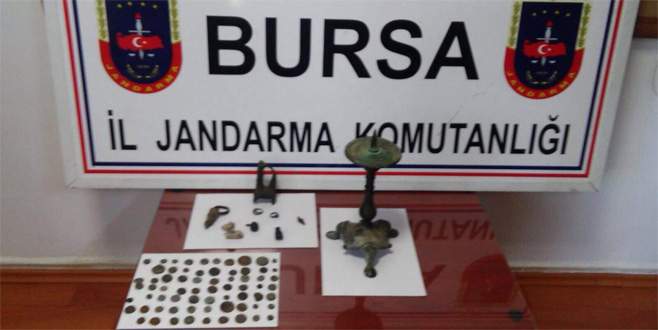 Jandarma tarihi vurgunu son anda önledi