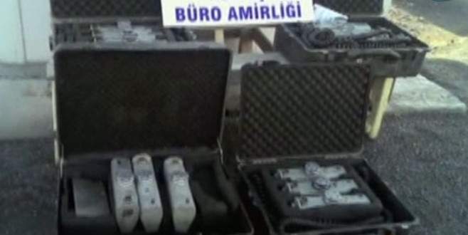 3. köprünün lazerlerini çaldılar