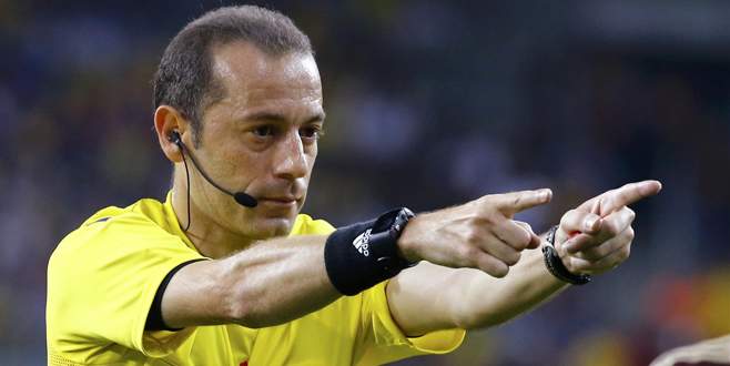 Antalya maçında düdük Çakır’ın