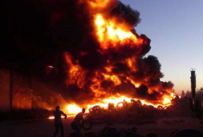 Uşak’taki yangın kontrol altına alınamıyor