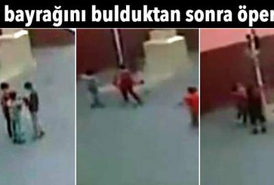 Diyarbakırlı çocukların bayrak sevgisi