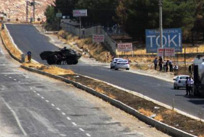 İlçeden silah ve patlama sesleri yükseliyor