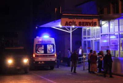 Arazide patlama: 2 çocuk yaralandı