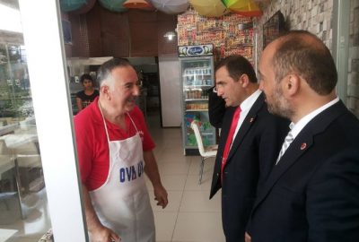 SP Adayları Eflani İlçesini Ziyaret Etti