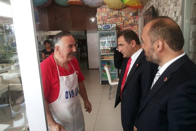 Saadet Partisi Karabük Milletvekili adayları Adnan Yıldırım ve Aziz Gündoğdu