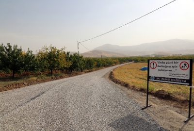 Yaygın Bağlantı Yolu Asfaltlandı