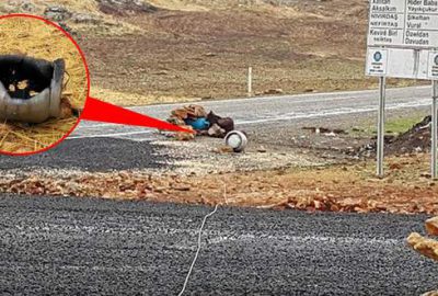 Teröristlerin bombalı tuzağı imha edildi