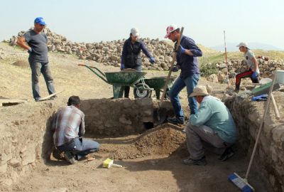 Harput Kalesinde Kazı Çalışmaları Devam Ediyor