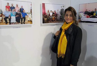 “Bir Mozaik” adlı sergisini izlenime sunan fotoğrafçı Birgül Yıldırır, “Göç
