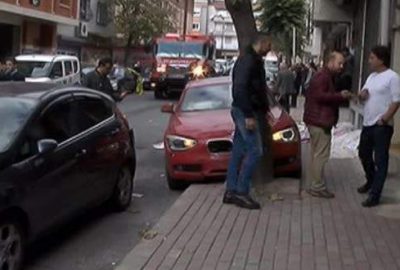 Soyguncular sert kayaya çarptı