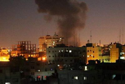 İsrail uçakları Gazze’yi vurdu