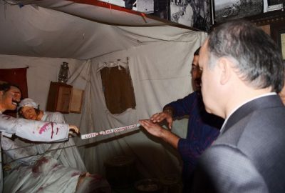 Çanakkale Müzesi TIR’ı Pamukkale’de