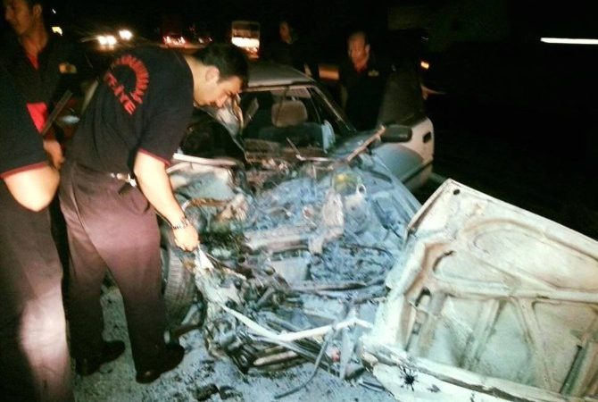 Kahramanmaraş’ta otomobil ile kamyonun çarpışması sonucu meydana gelen kazada 1