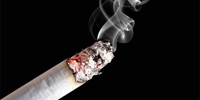 İçtiği sigara hastanelik etti