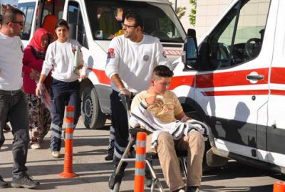 Bisiklet zinciri parmağını koparttı!