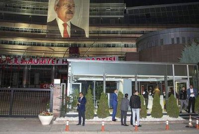CHP Genel Merkezi önünde ateş açan kişi yakalandı