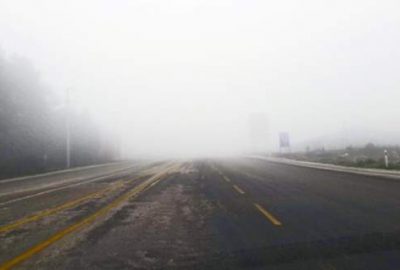 Bursa’da sis etkili oldu