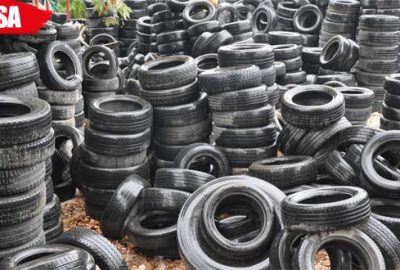 600 bin ton çıkma lastik elde kaldı