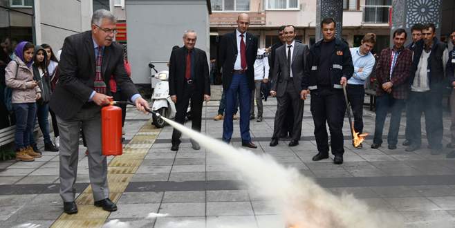 MK Paşa’da yangın tatbikatı