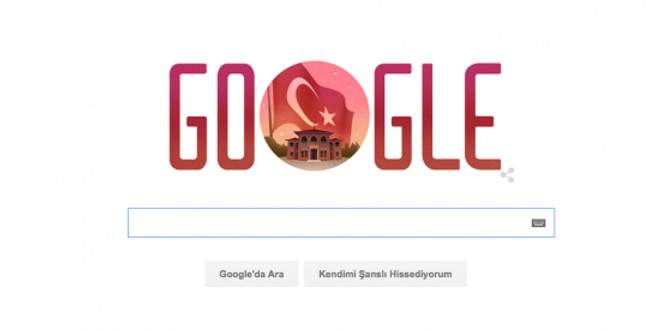Google’dan Cumhuriyet Bayramı’na özel logo