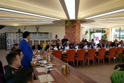 Protokol Cumhuriyet Yemeğinde Buluştu