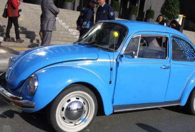 Devlet Başkanı Türkiye’de ‘vosvos’ ile dolaştı