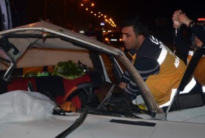 Bursa’daki feci kazada can pazarı: 1 ölü, 5 yaralı