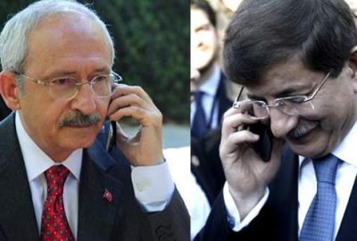 Kılıçdaroğlu’ndan Davutoğlu’na tebrik telefonu