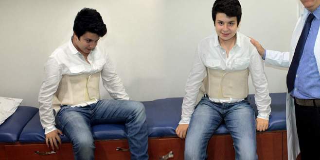 Okul çantası yüzünden fıtık oldu