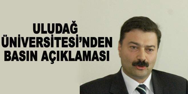 Üniversiteden basın açıklaması