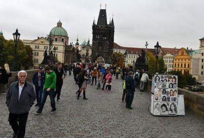 Çek Cumhuriyeti'nin başkenti Prag'da bir yardım kuruluşu, sokaklarda yaşayan evsizlere
